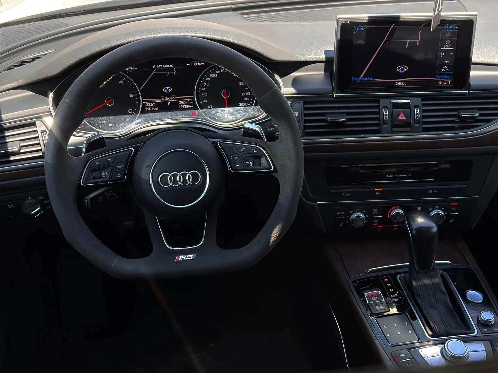 Audi A6 2016 – interior