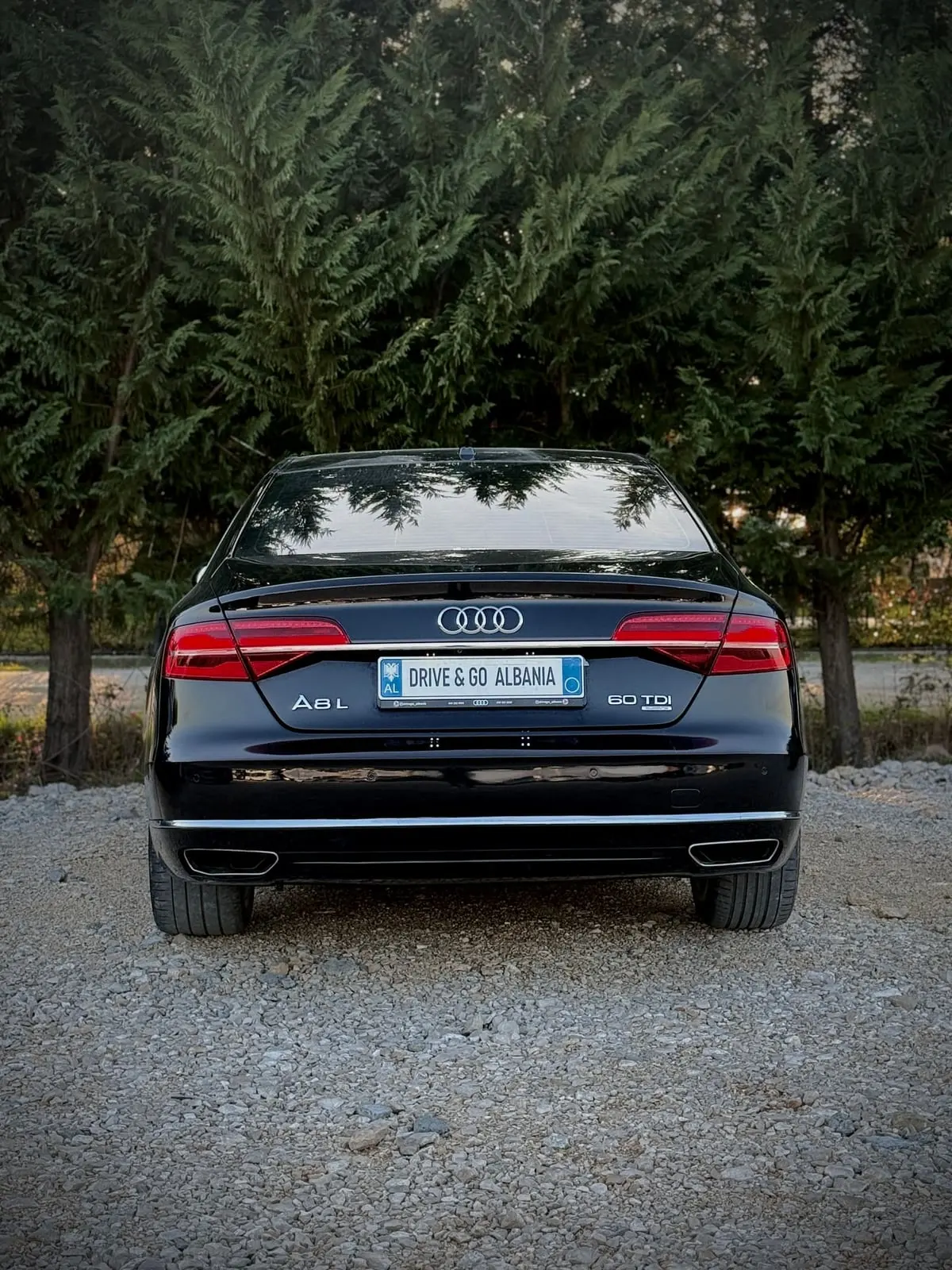 Audi A8 L 2015 – rear view
