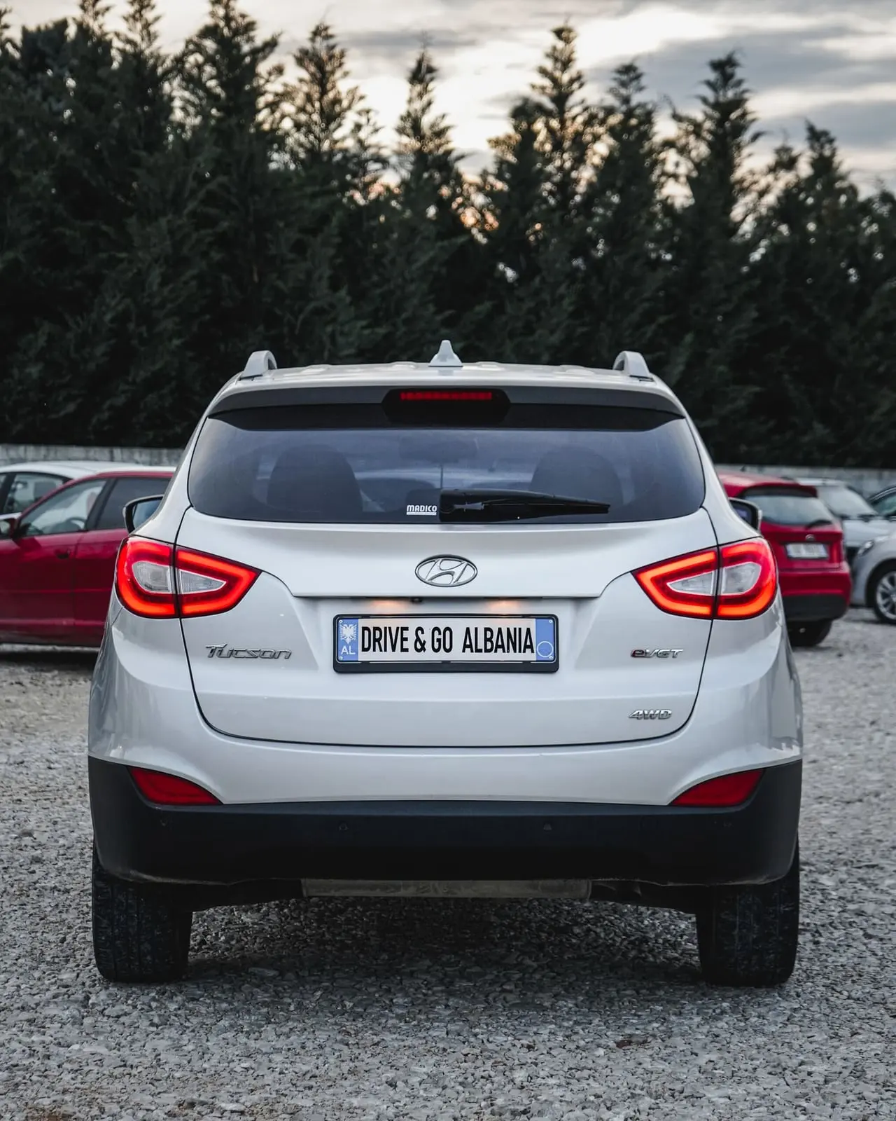 Hyundai Tucson 2014 – rear view