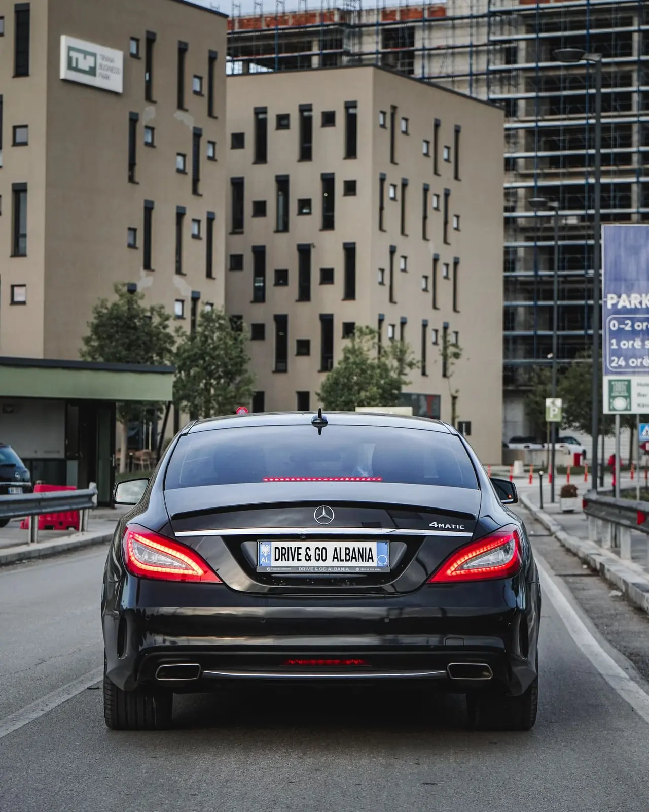 Mercedes-Benz CLS 2017 – rear view