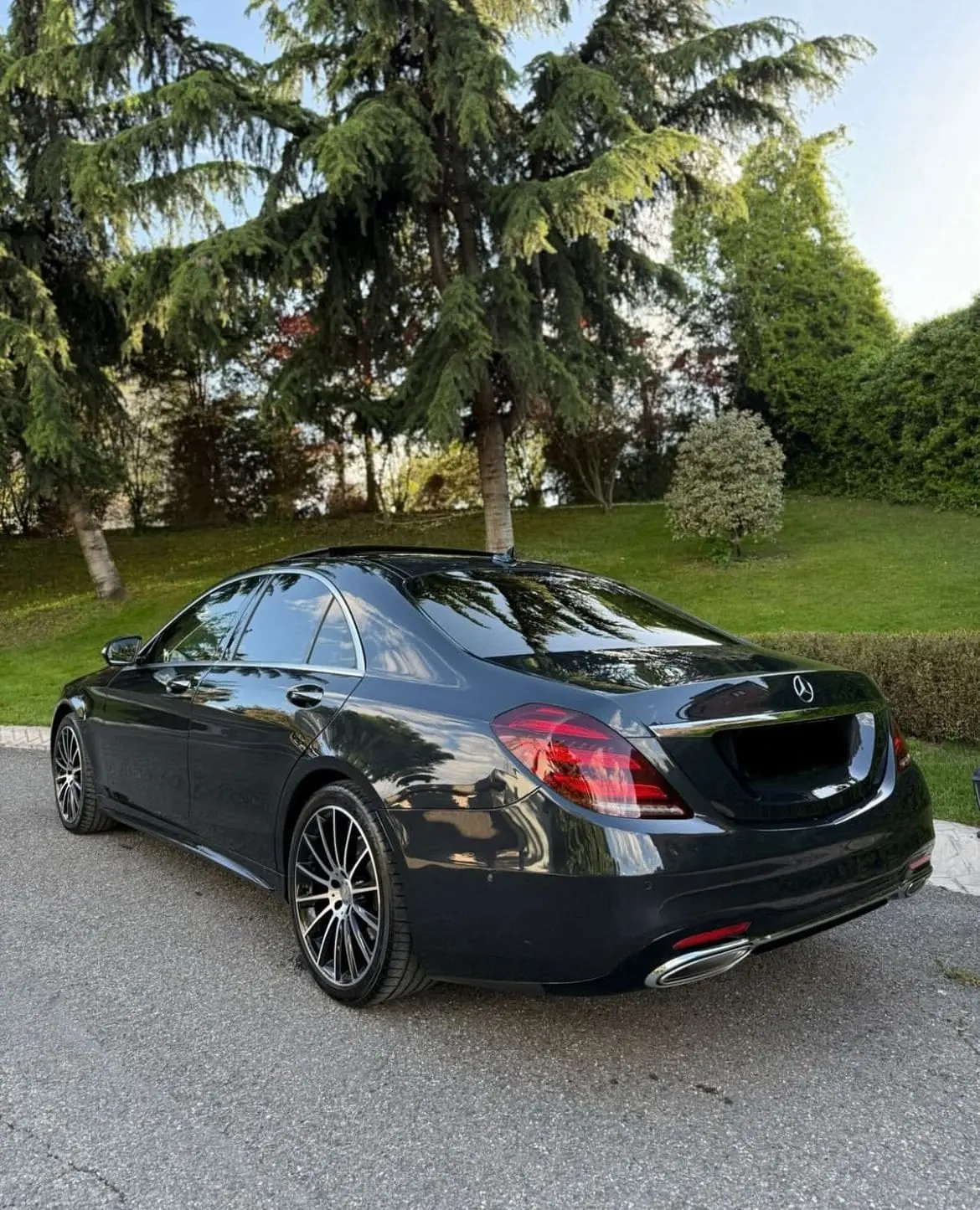 Mercedes-Benz S-Class 2015 – rear view
