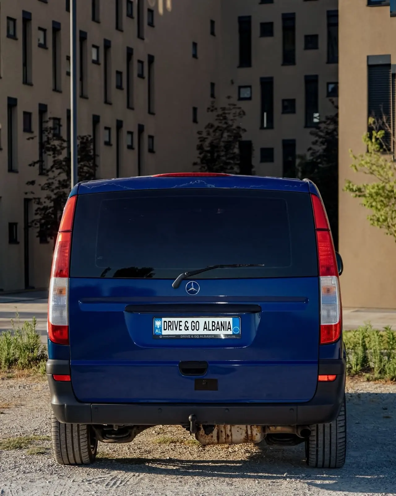 Mercedes-Benz Vito 2010 – rear view