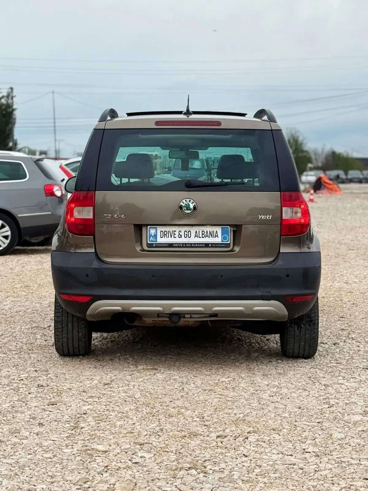 Skoda Yeti 4x4 2014 – rear view