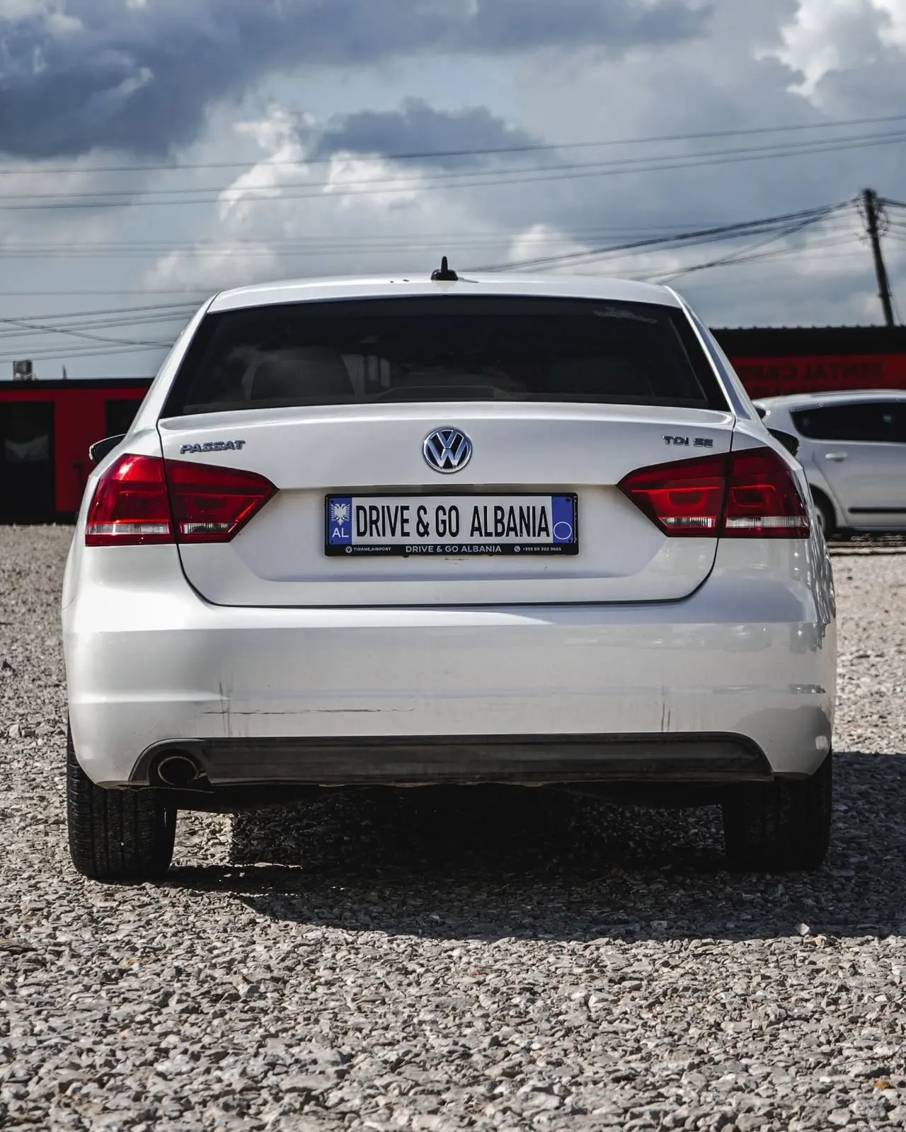 Volkswagen Passat 2012 – rear view