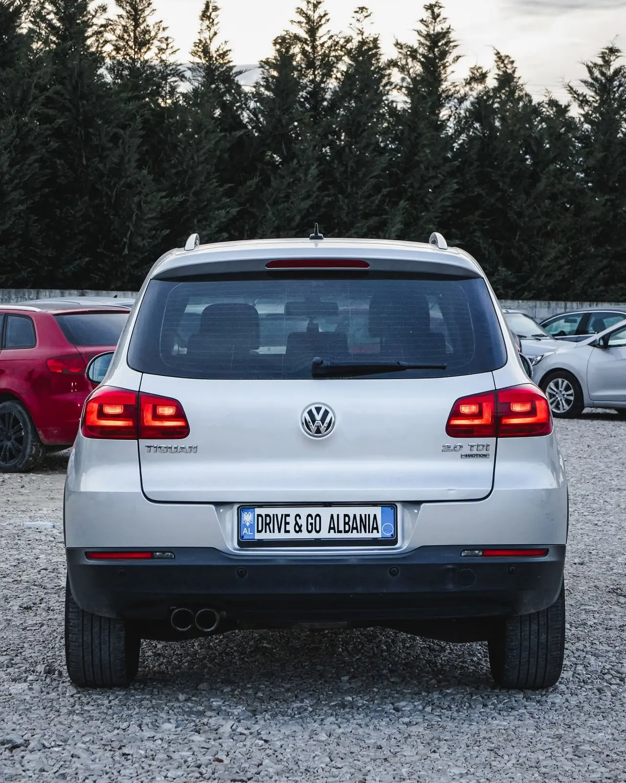 Volkswagen Tiguan 2014 – rear view