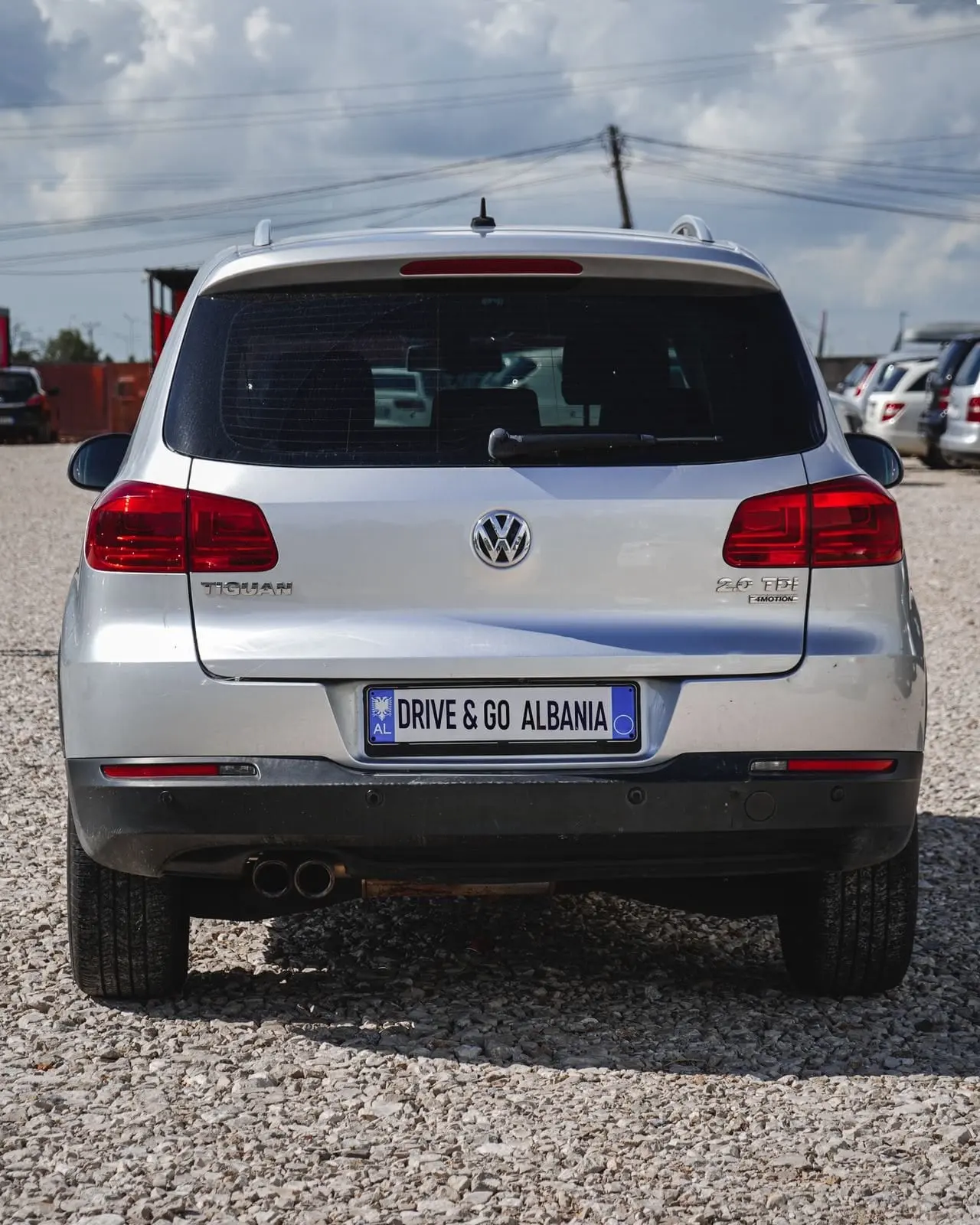 Volkswagen Tiguan 2014 – rear view